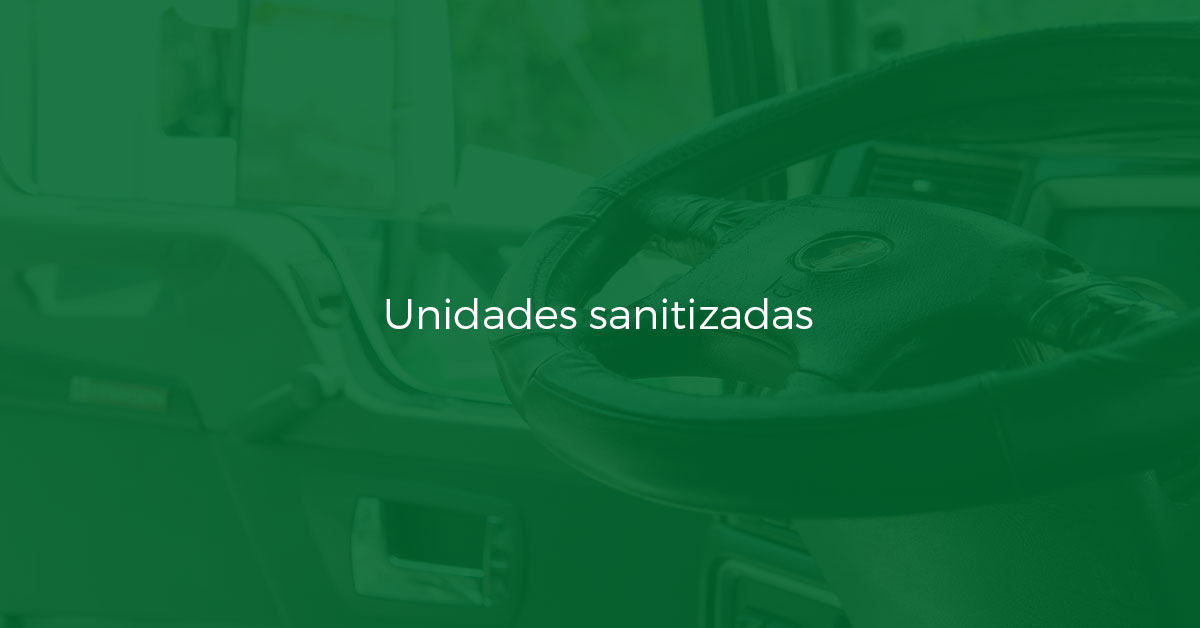 Unidades sanitizadas